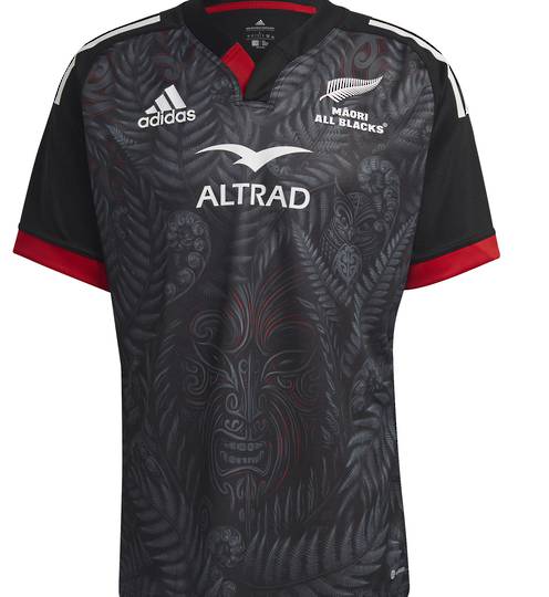 Adidas 2023 All Black Maori Home Jersey